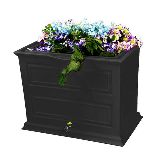 Rain Barrel | Savannah | New | 42G | Black (Eco)