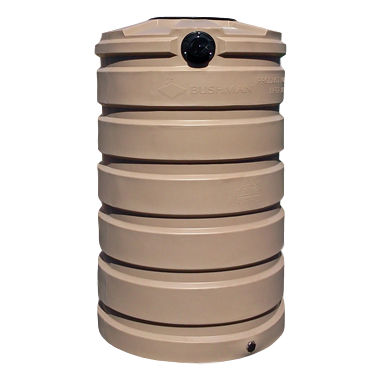 Rain Tank | Poly | New | Round Tall | 205G | Mocha