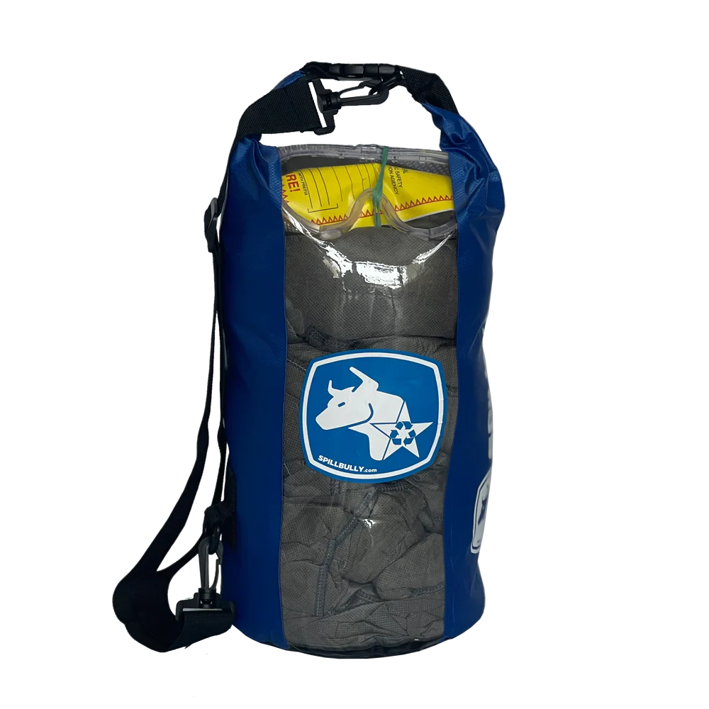 Spill Kit | Dry Bag | 8" x 16" | 1PCS | Blue