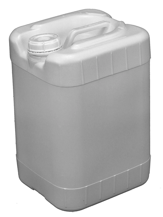 Jug | Poly | Closed Top (w/ Cap) | New | 5G | White | UN Rated